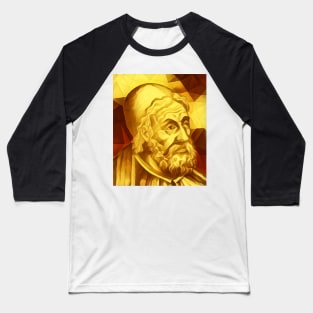 Ptolemy Golden Portrait | Ptolemy Artwork 9 Baseball T-Shirt